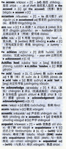 Concise English-Chinese Chinese-English Dictionary [5. Auflage]. ISBN: 9787100199049