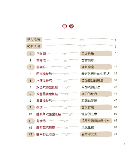 The Course on Chinese Knots [Chinese Edition]. ISBN: 9787561959558