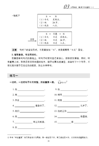 A Short Intensive Course of New HSK Speaking Test [Intermediate Level]. ISBN: 9787561940143