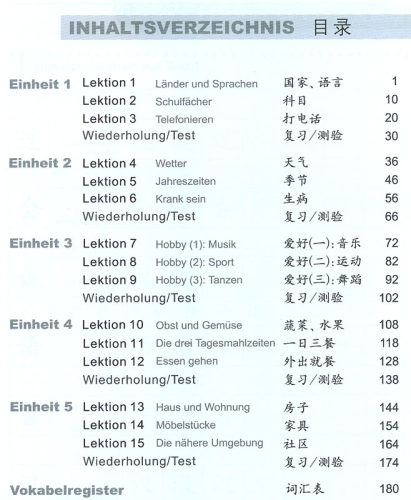 Erste Schritte in Chinesisch Arbeitsbuch 2. ISBN: 9787561923979