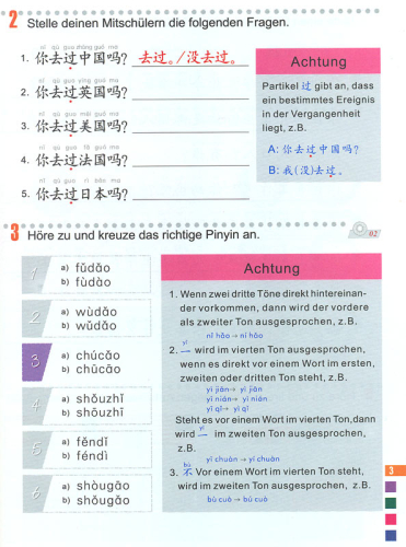 Erste Schritte in Chinesisch Textbuch 2 + CD [German Language Edition]. ISBN: 9787561923986