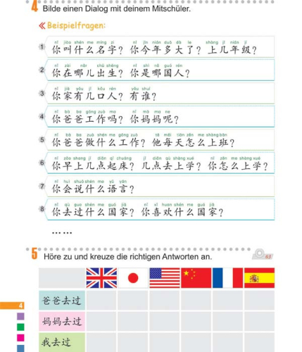 Erste Schritte in Chinesisch Textbuch 2 + CD. ISBN: 7-5619-2398-8, 7561923988, 978-7-5619-2398-6, 9787561923986