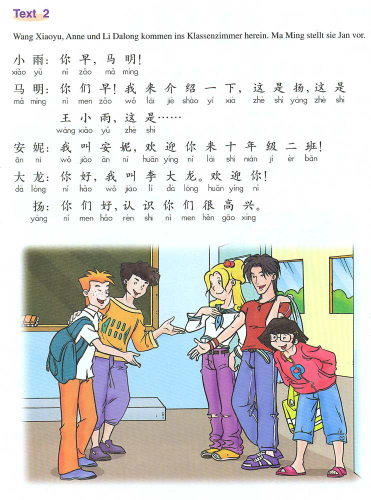 Wir Lernen Chinesisch Band 2 - Kursbuch + 2 CD. ISBN: 7-107-20721-0, 7107207210, 978-7-107-20721-1, 9787107207211