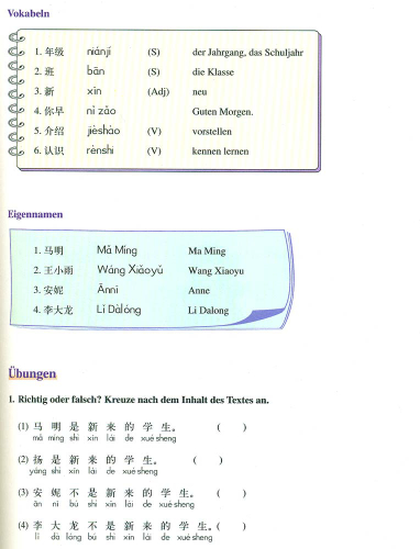 Wir Lernen Chinesisch Band 2 - Kursbuch + 2 CD. ISBN: 7-107-20721-0, 7107207210, 978-7-107-20721-1, 9787107207211