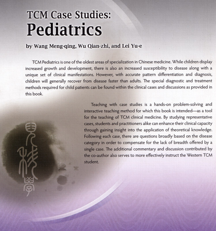 TCM Case Studies: Pediatrics [Englische Ausgabe]. ISBN: 9787117156684