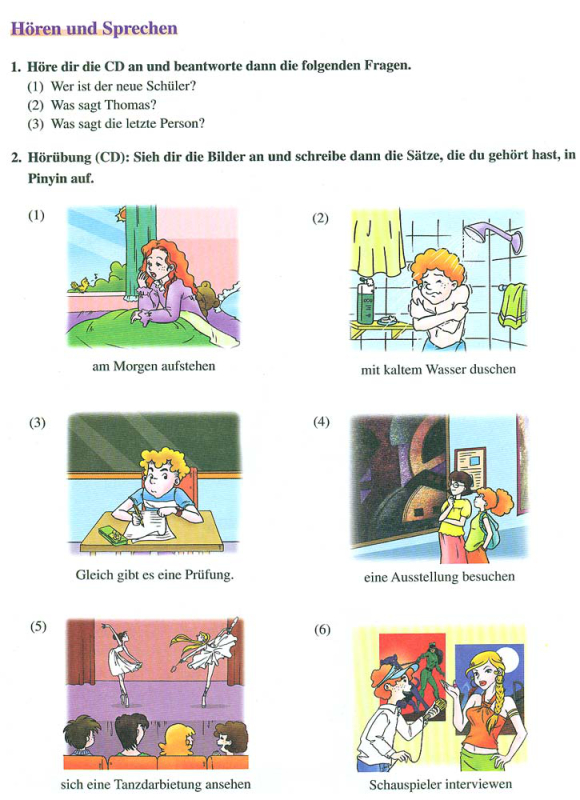 Wir Lernen Chinesisch Volume 2 - Student’s Book + 2 CD [German Language Edition]. ISBN: 7-107-20721-0, 7107207210, 978-7-107-20721-1, 9787107207211